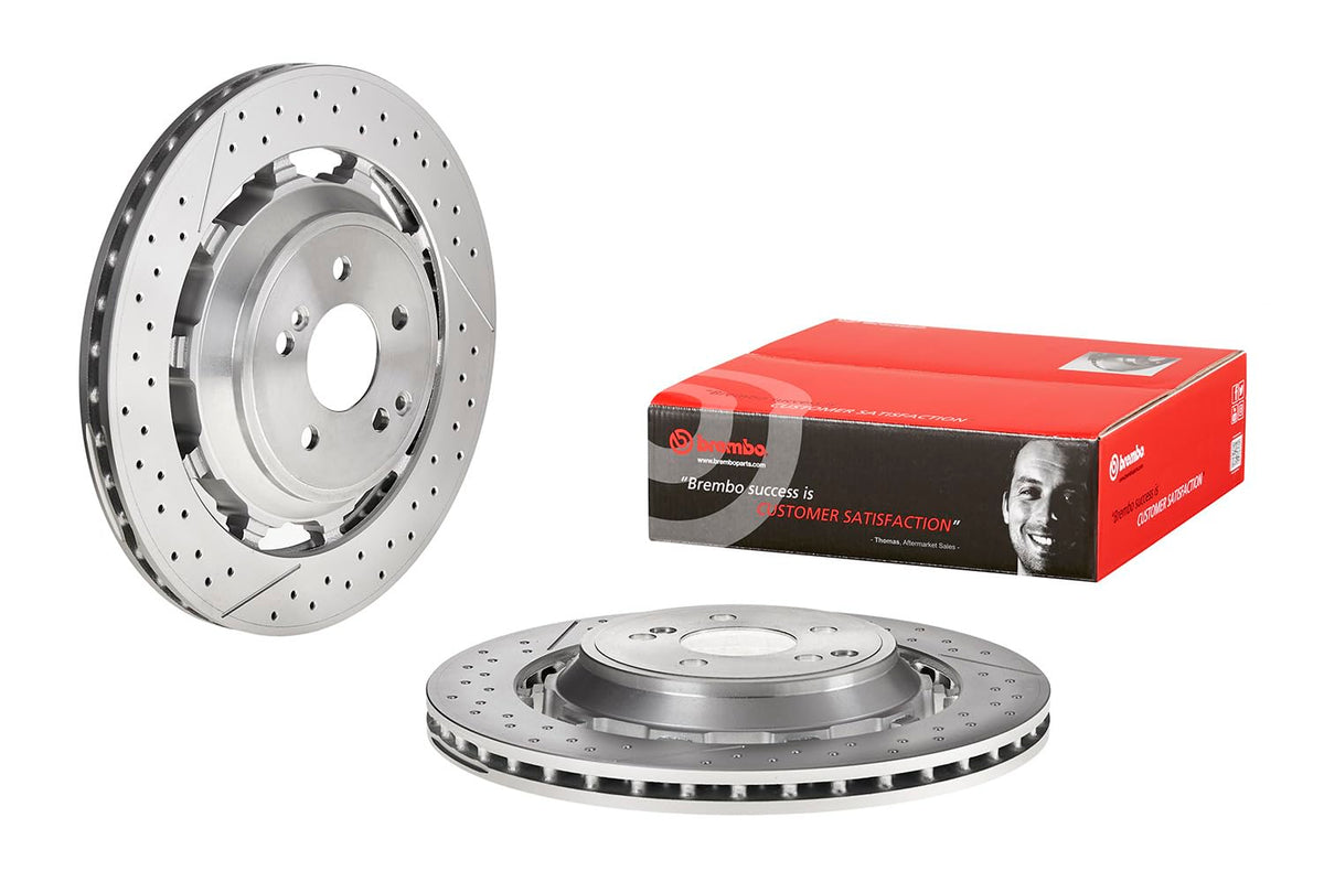 Brembo Mercedes-Benz Amg Gt 20212021 Amg Gt 63 20192021 Disc Brake Rotor - 09.C128.33