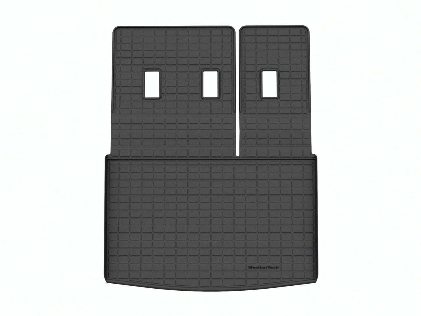 WeatherTech SeatBack Cargo Liner HP for Cadillac Escalade-V ESV, Yukon XL, Suburban - Behind 3rd Row (401466IM), Black