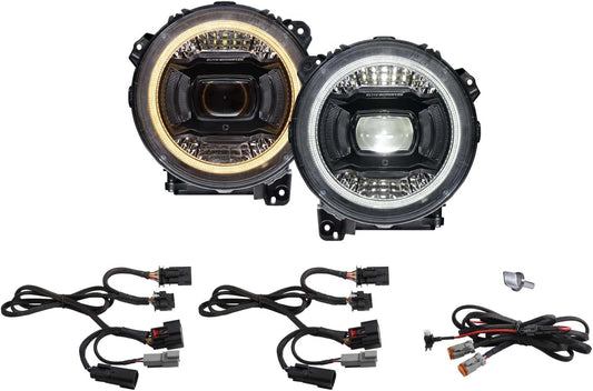 Diode Dynamics Elite LED Headlights compatible with Jeep Gladiator 2020-2026, Elite
