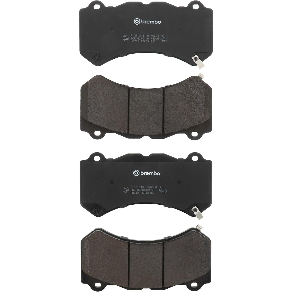 Brembo Cadillac Ats 20162019 Cts 20092015 Camaro 20122021 Disc Brake Pad Set - P37018