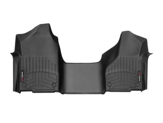 WeatherTech Custom Fit FloorLiners for Ram 4500/5500, Ram Truck 2500/3500, Ram Truck 4500/5500, Ram 2500/3500-1st Row - Over The Hump (4415791), Black