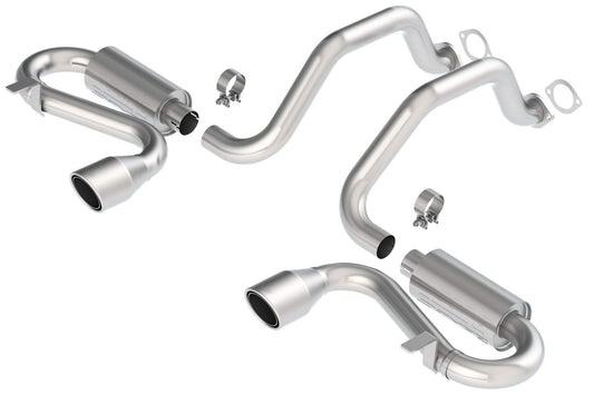 Borla Exhaust 9704 Corvette C5/ZO6 5.7L V8 /M RWD (4.5 in Rd x 7 in) Split Rear Cback System Stype - 140017