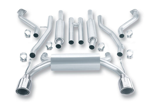 Borla Exhaust 0308 350 Z 3.5L V6 RWD 2DR Split Rear True Dual Cback System - 140045