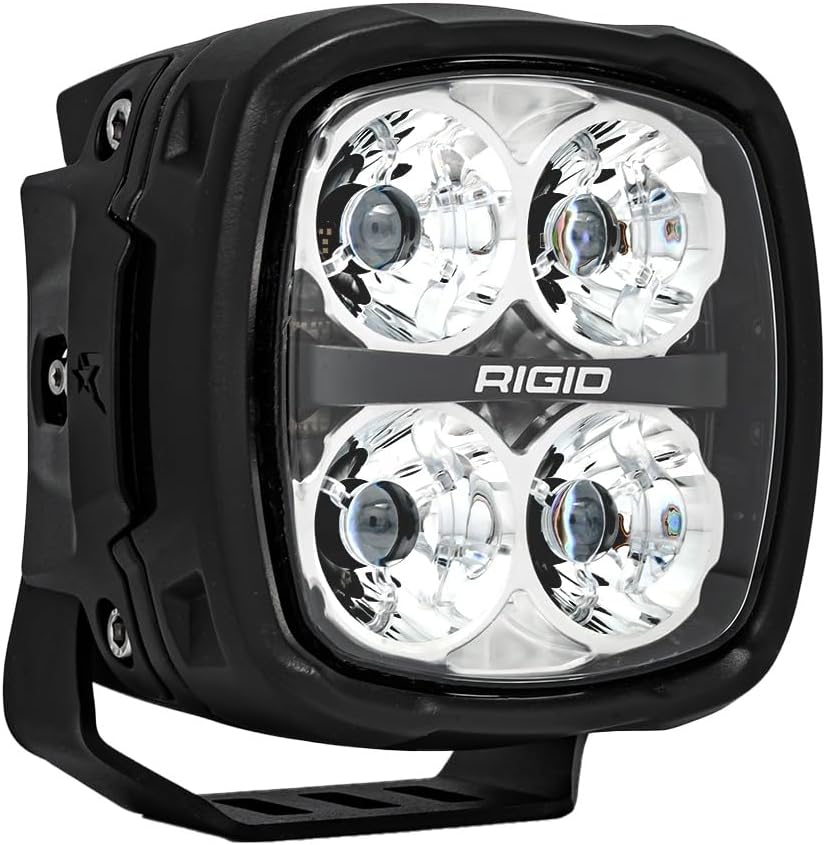 Rigid Industries Phoenix Spot LED Light Pod - Amber Backlight, 5 Color Modes, 3 Power Modes, Universal Fit