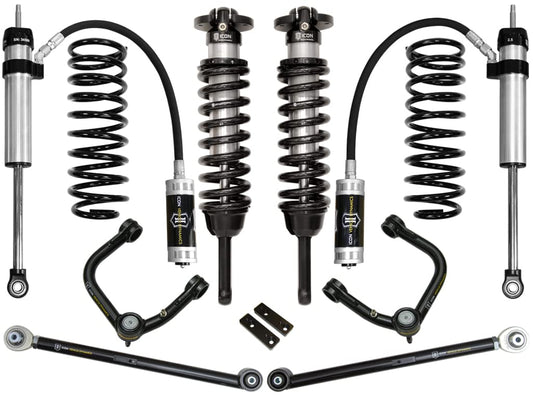 ICON, Lift Stage 4 Suspension System, Tubular UCA, Compatible with 03-09 4Runner/FJ Cruiser 0-3.5", K53054T