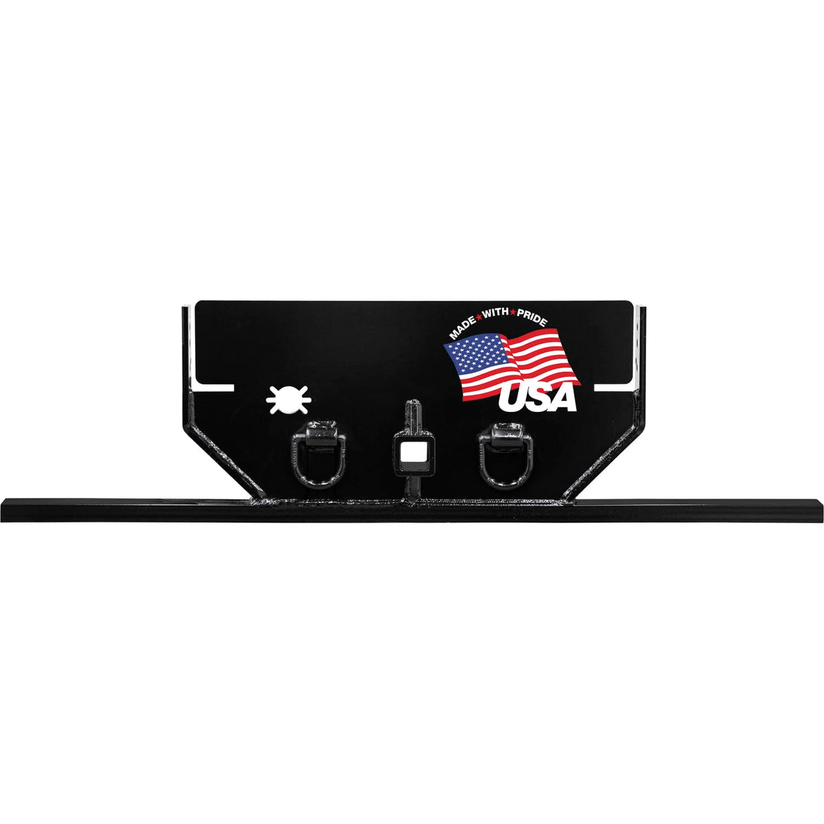 Buyers Products 1809065 Hitch Plate With 2 Inch Receiver Tube For Chevy /GMC 3500 Cab & Chassis, Bottom Channel Position, 20,000 MGTW, Pintle Hook Hitch Plate