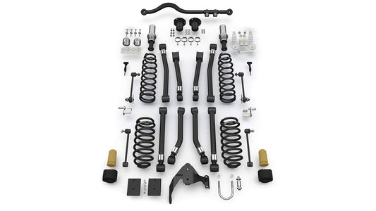 TeraFlex JK 4dr: 3â€ Alpine RT3 Short Arm Suspension System â€“ No Shock Absorbers