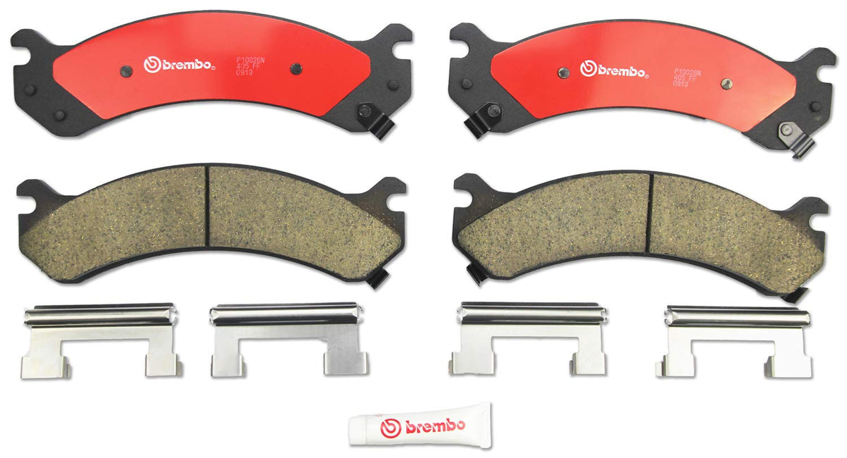 Brembo Cadillac Deville 20002001 Deville 20032005 Dts 20062011 Disc Brake Pad Set - P10026N