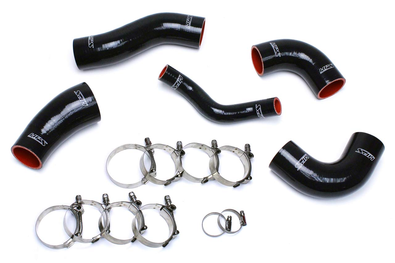 HPS Performance - Intercooler Hose (57-1420-BLK-1), Black