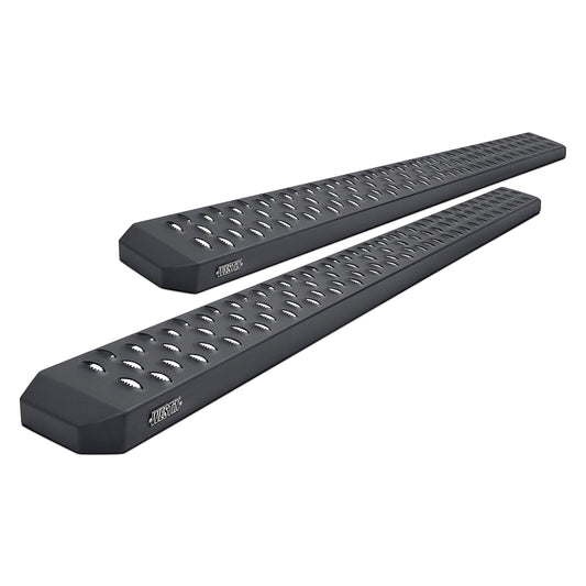 Westin 27-80075 Grate Steps Running Boards fits 2014-2026 ProMaster 1500 2500 3500 136" Wheelbase (46 in. Driver Side and 97 in. Passenger Side) Textured Black Pair