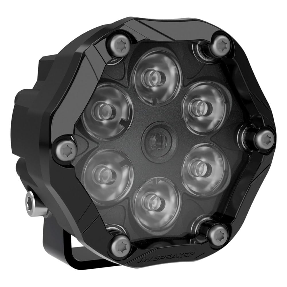 J.W. SPEAKER Round LED Light Pods, Model Trail 6 Sport