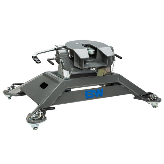 B&W Trailer Hitches 25K Companion OEM Fifth Wheel Hitch - Compatible with Ram OEM Puck System - RVK3600