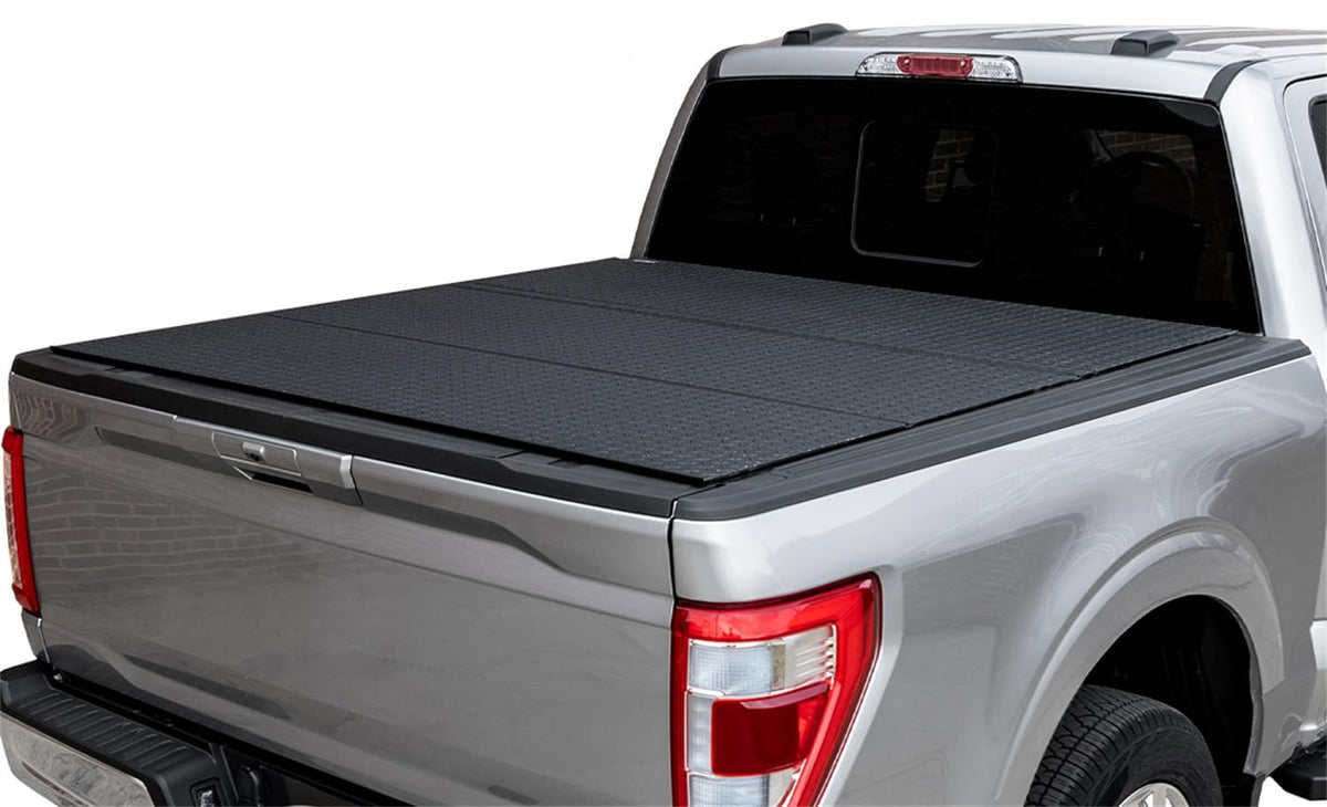 Access Bed Covers 0816 F250/F350 Super Duty 6.8 ft Lomax Hard Trifold Tonneau Coverblk Diamond - B4010039