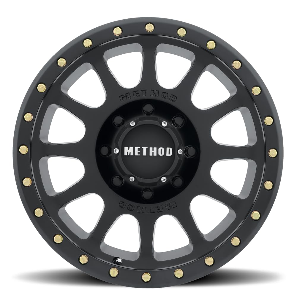 Method Race Wheels MR305 NV, 20x10, 18mm Offset, 8x180, 130.81mm Centerbore, Matte Black, MR30521088518N