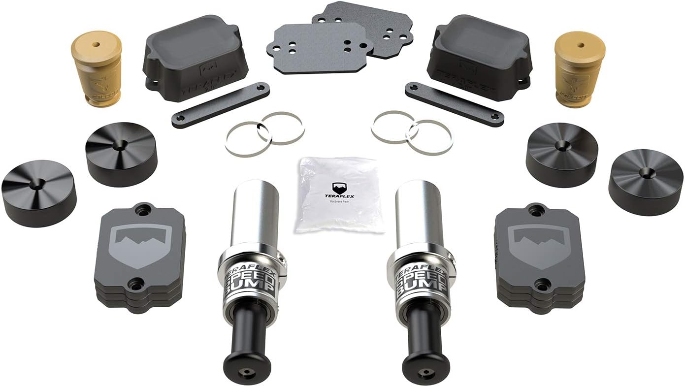 TeraFlex 1958352 JL 2â€-Stroke SpeedBump & Progressive Bump Stop Kit (2.5-3.5â€ Lift)