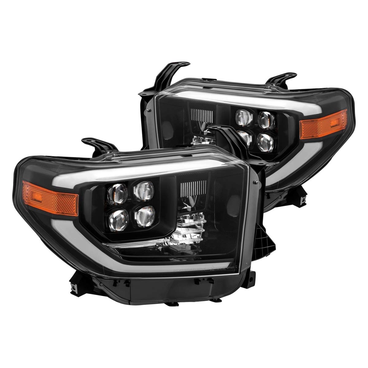 AlphaRex USA 1820 F150 Proseries Projector Headlights Chrome - 880253