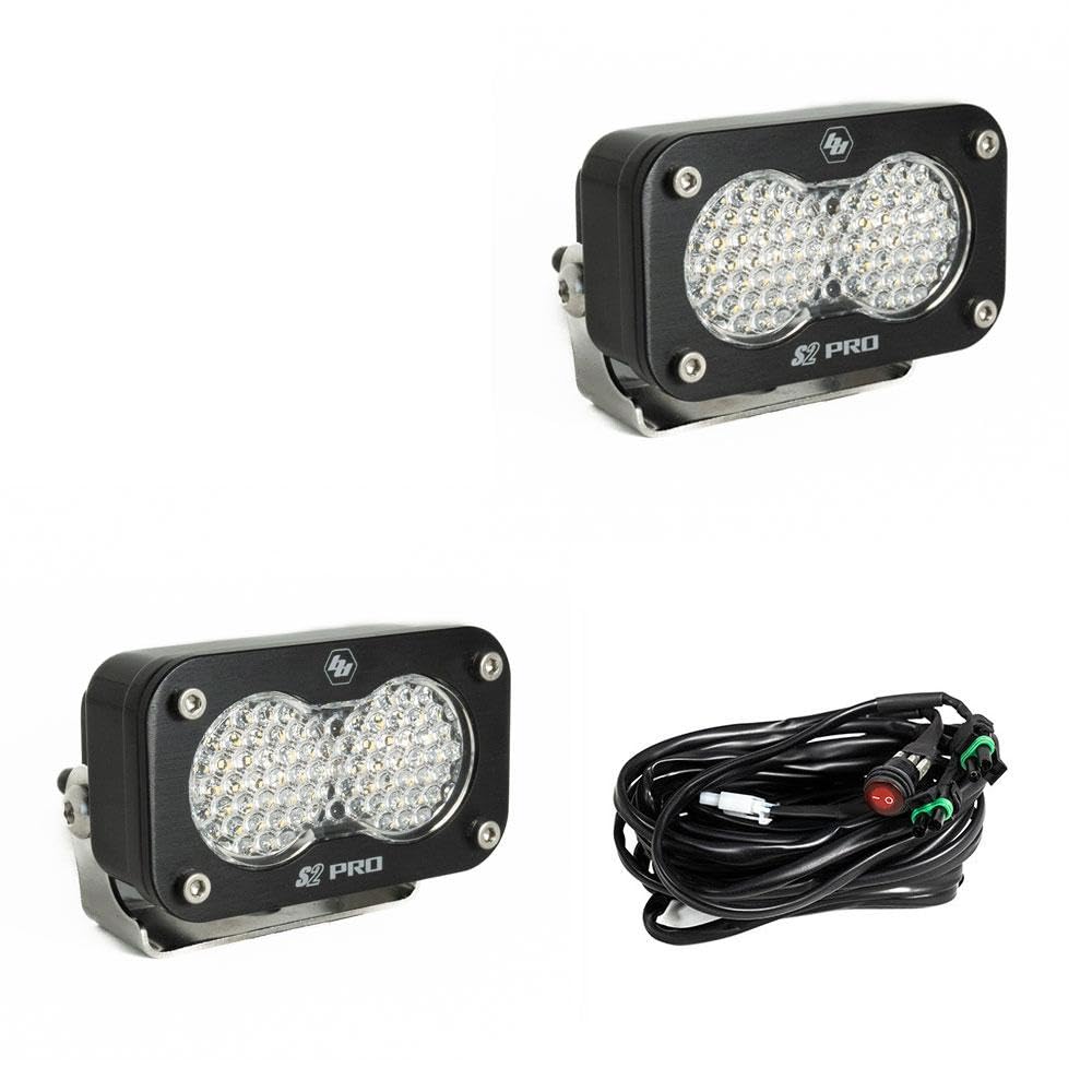 Baja Designs S2 Pro Pair FLOOD/WORK LED - 487806