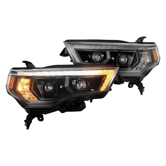 AlphaRex USA 1424 4RUNNER Luxx LED Projector HEADLIGHTS/BLACK - 880849