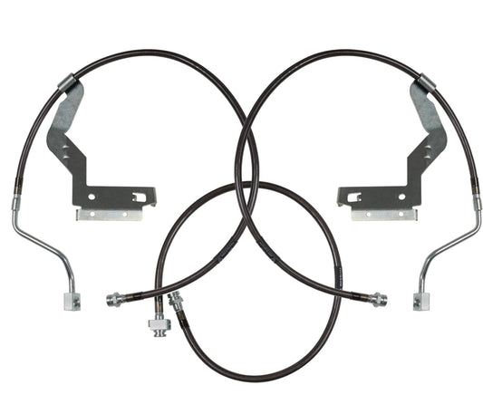 Carli Hardware, Braided Brake Lines, 4.5" System