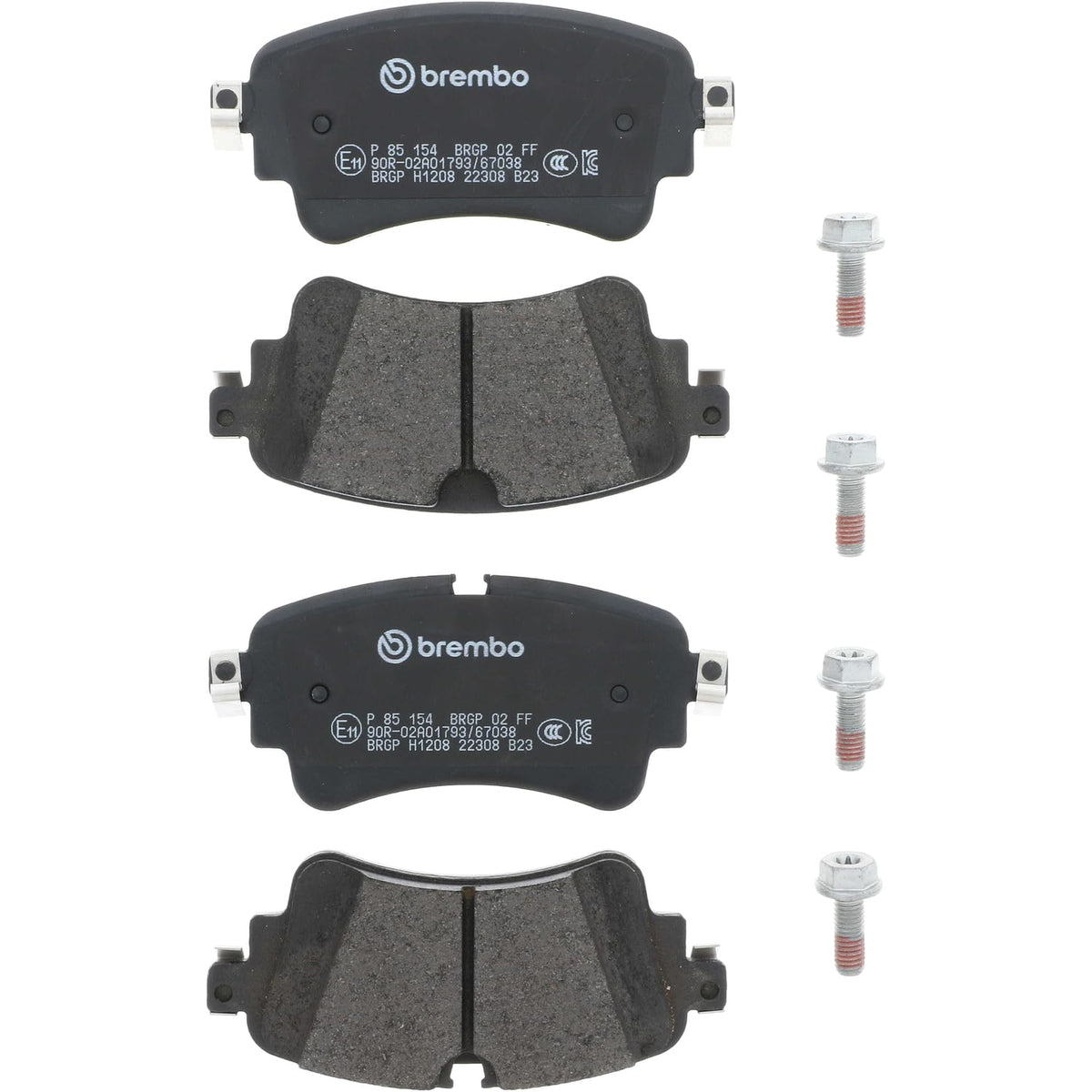 Brembo Audi A4 20172020 A4 Allroad 20172020 A4 Quattro 20172020 Disc Brake Pad Se - P85154
