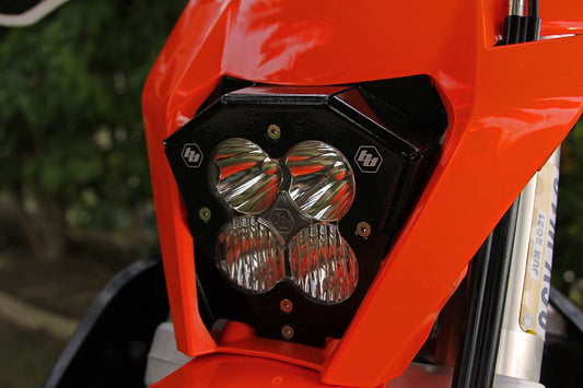 Baja Designs XL80 Headlight Kit with Shell(high Speed Spot CLEAR;D/C Wiring) - 677198