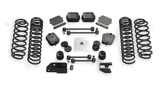 TeraFlex JL 4dr: 3.5â€ Coil Spring Base Lift Kit â€“ No Shock Absorbers