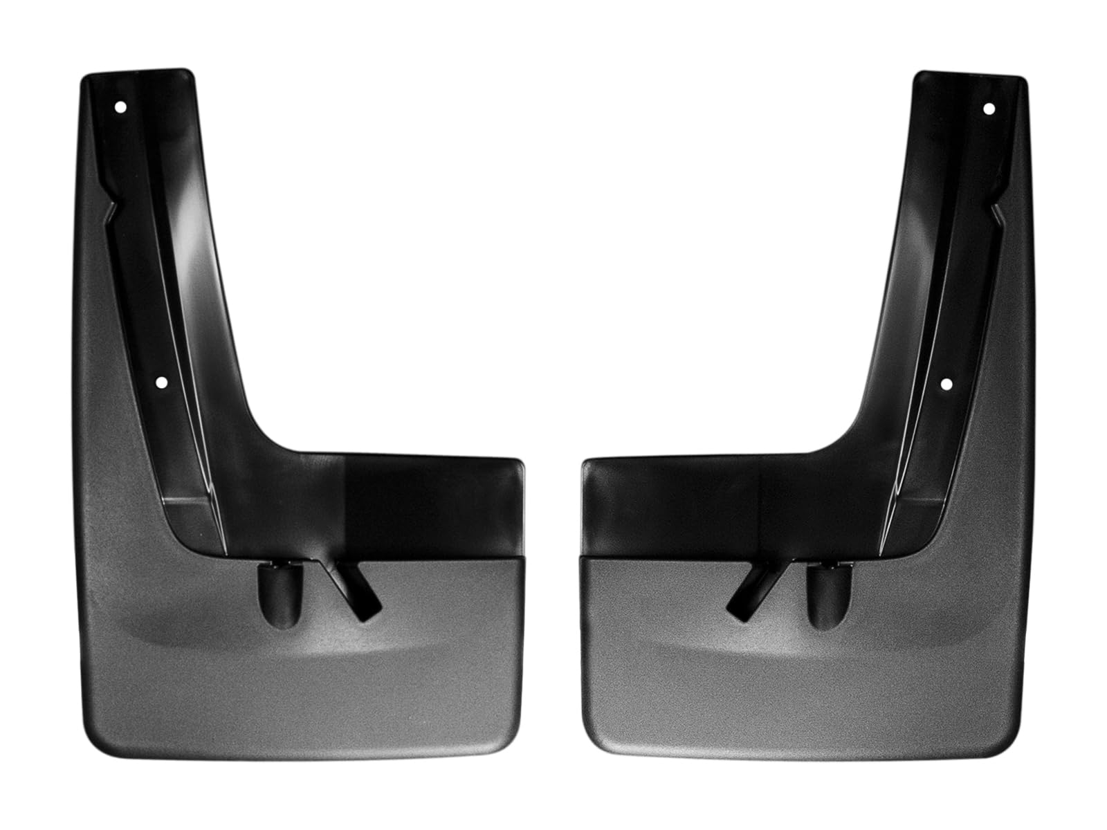 WeatherTech Custom No Drill Splash Guard MudFlaps for GMC Acadia Limited, Acadia - Rear Pair (120043), Black