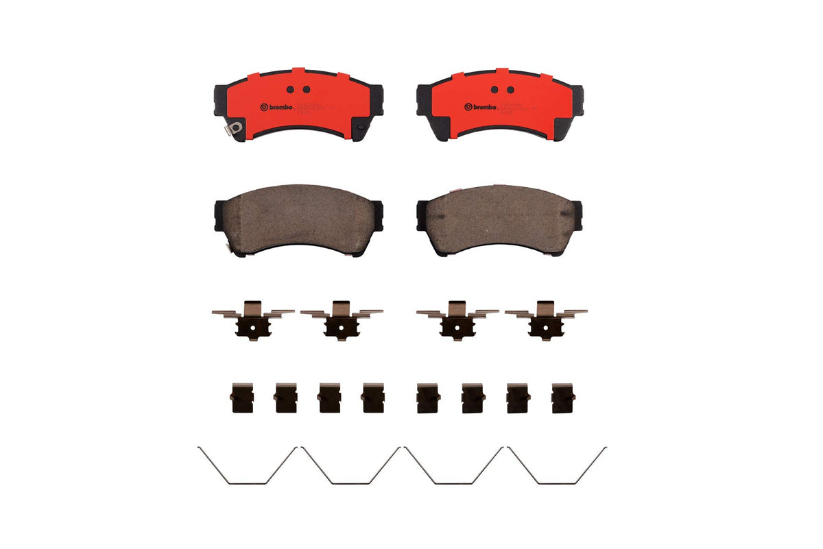 Brembo Fusion 20062012 Lincoln Mkz 20072012 Zephyr 20062006 Disc Brake Pad Set - P49039N