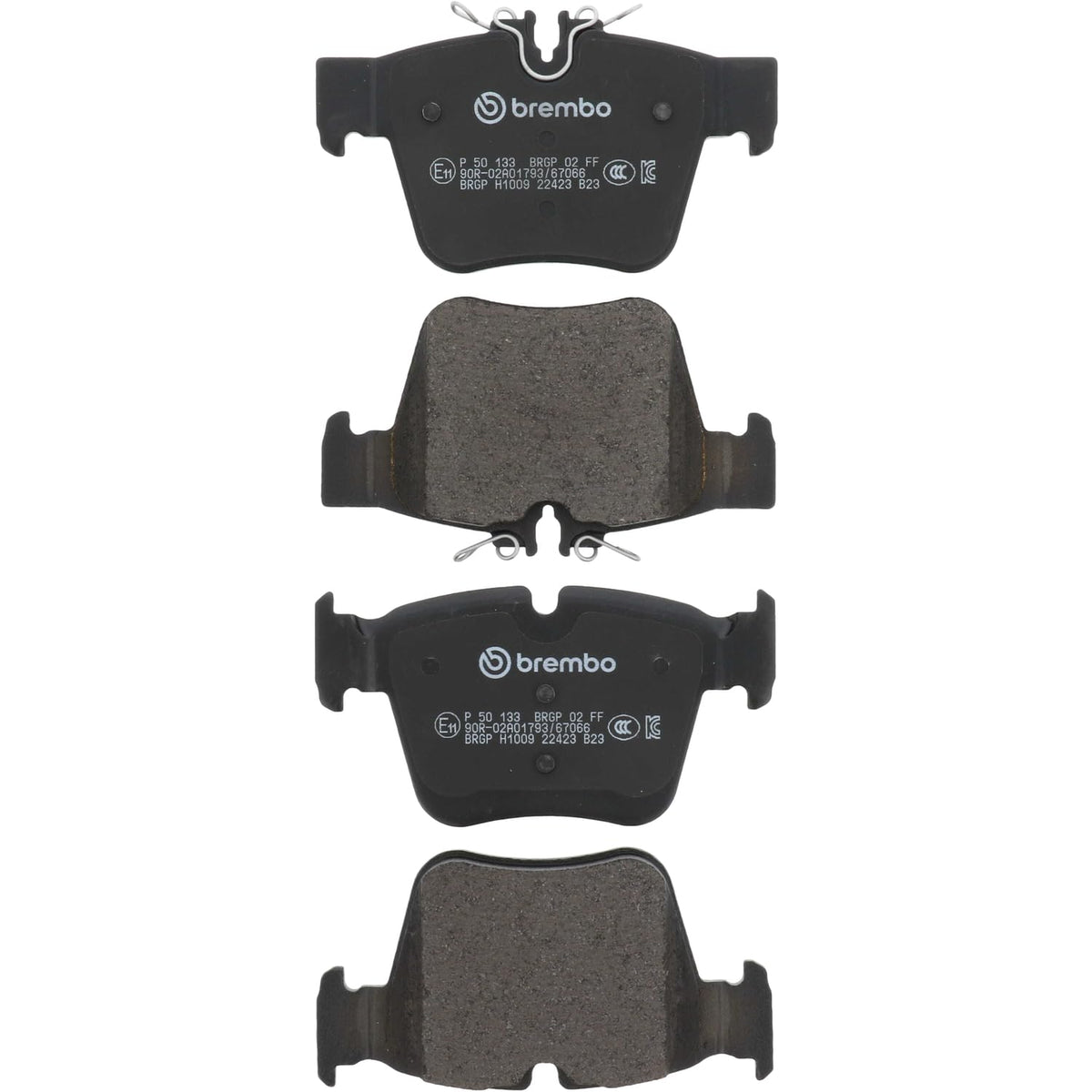 Brembo Mercedes-Benz C43 Amg 20172021 C450 Amg 20162016 Disc Brake Pad Set - P50133