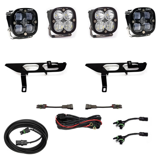 Baja Designs 2122 F150 without Drl(sae Fog Clear Toggle Wiring)squadron SAE/SPORT Fog Pocket Kit - 44-7697
