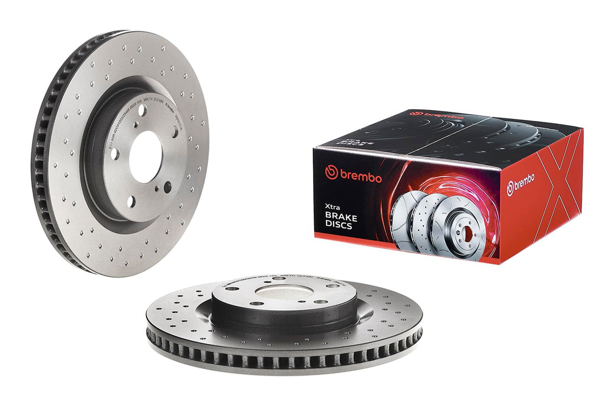 Brembo 1318 Lexus ES300H ES350 20072018 Scion Im 20162016 Tc 20112016 Disc Brak - 09.A417.1X