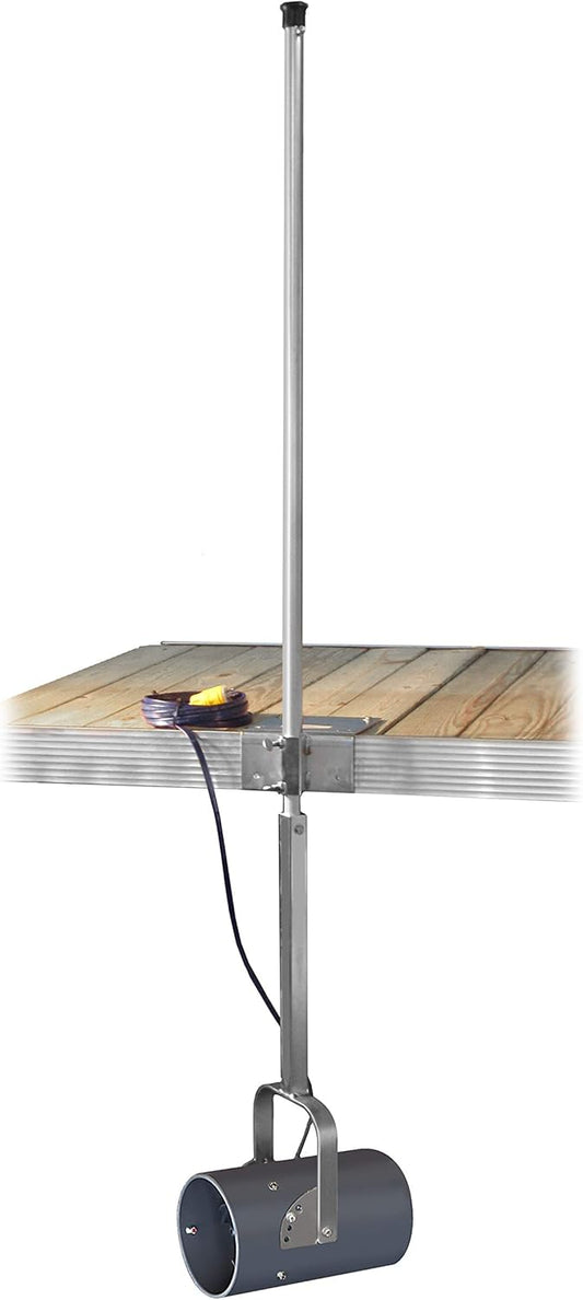 Scott Aerator DeIcer for Lakes & Ponds | 1/2 Horse Power 115V Stainless Steel | 25 ft. Electric Corded Cable Included with Dock Mount Assembly | Made in USA