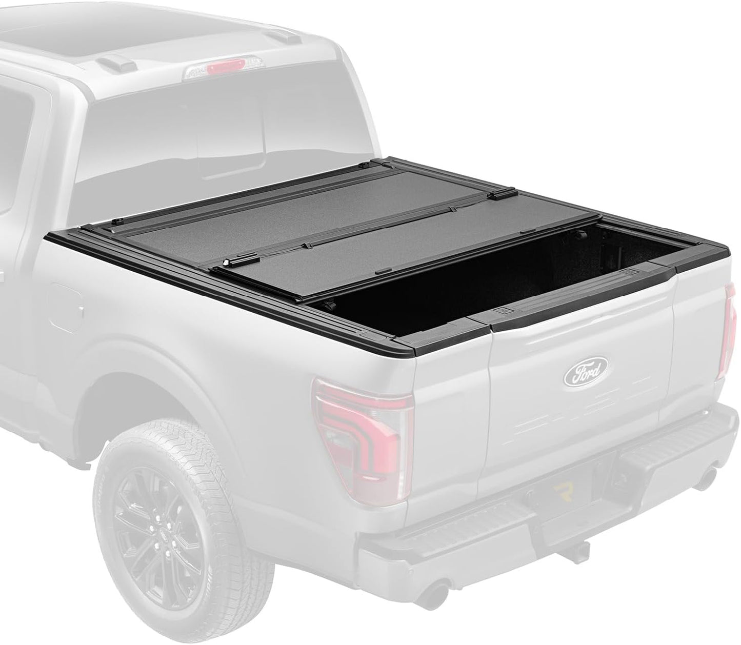 RealTruck BAK BAKFlip MX4 Hard Folding Truck Bed Tonneau Cover | 448204 | Fits 2002-2023 Dodge Ram 1500, 2003-21 2500/3500 8' Bed (96")
