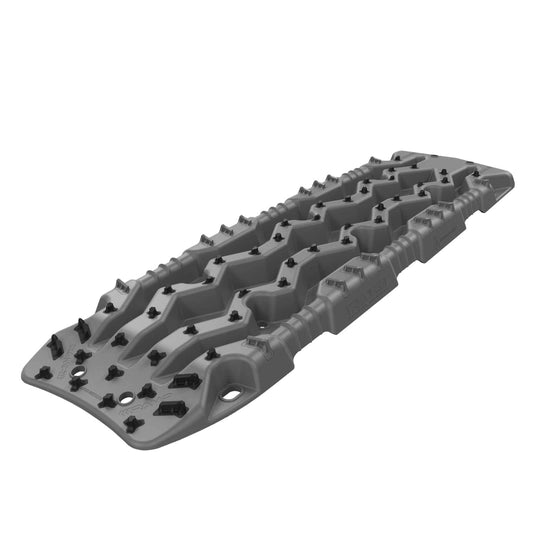 TRED PRO TREDPROGG Recovery Boards Traction Tracks with Teeth, EXOTRED Composite Construction SIPE-LOCK Grip Profile. Ideal for unstocking your 4x4 vehicle â€“ Gunmetal/Black