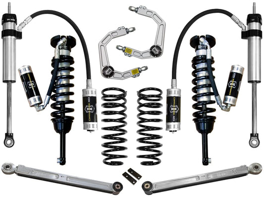 ICON 0-3.5" Lift Stage 5 Suspension System, Billet UCA, Compatible with 2010-Up TOYO 4Runner/FJ Cruiser, K53065
