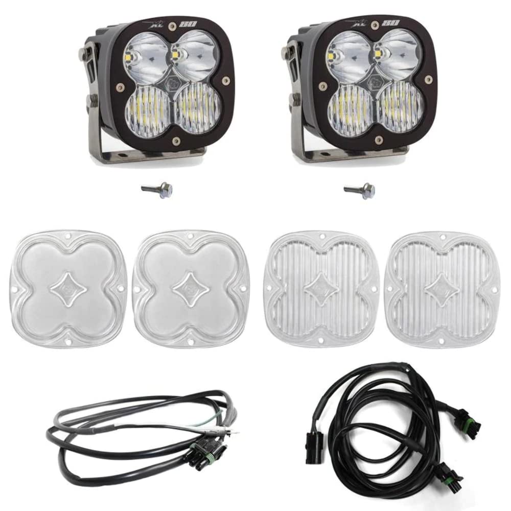 Baja Designs Bronco a Piller Light Kit 21UP Ford Bronco XL80 D/C with Upfitter - 447751UP