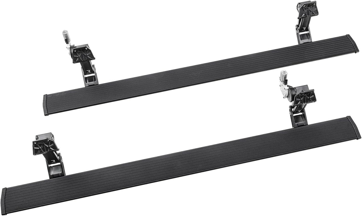 RealTruck AMP Research PowerStep Retractable Electric Truck Steps with LED Step Lights | Fits 1999 - 2007 Chev/GMC Silverado/Sierra 1500/2500HD/3500HD Classic Crew Cab | 75113-01A