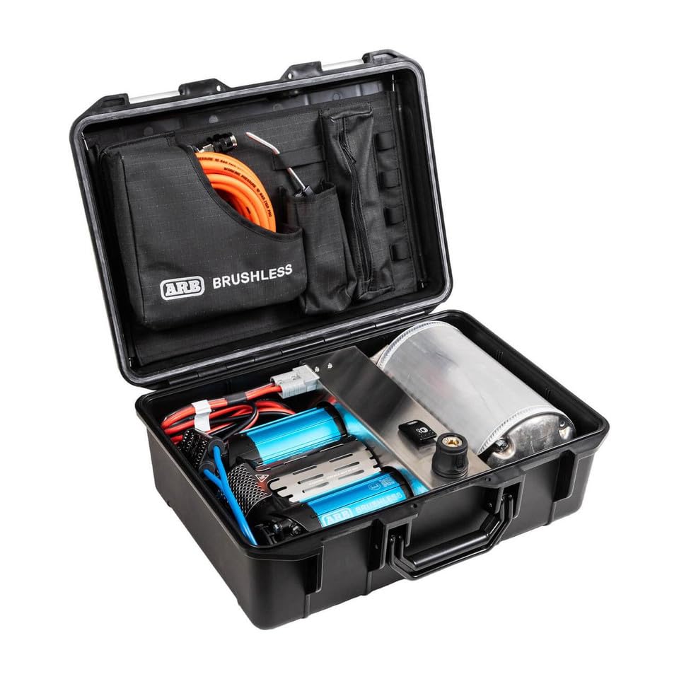 ARB Usa/Old Man Emu Brushless Twin Motor Portable 12V Air Compressor - CKBLTP12