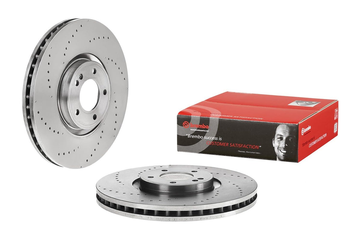 Brembo Mercedes-Benz G63 Amg 20192023 Disc Brake Rotor - 09.D762.10