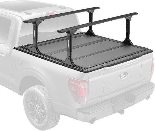 RealTruck BAK MX4 TS Hard Folding Truck Bed Tonneau Cover | 449602TS | Fits 2017-2025 Honda Ridgeline 5' 4" Bed (64.8")