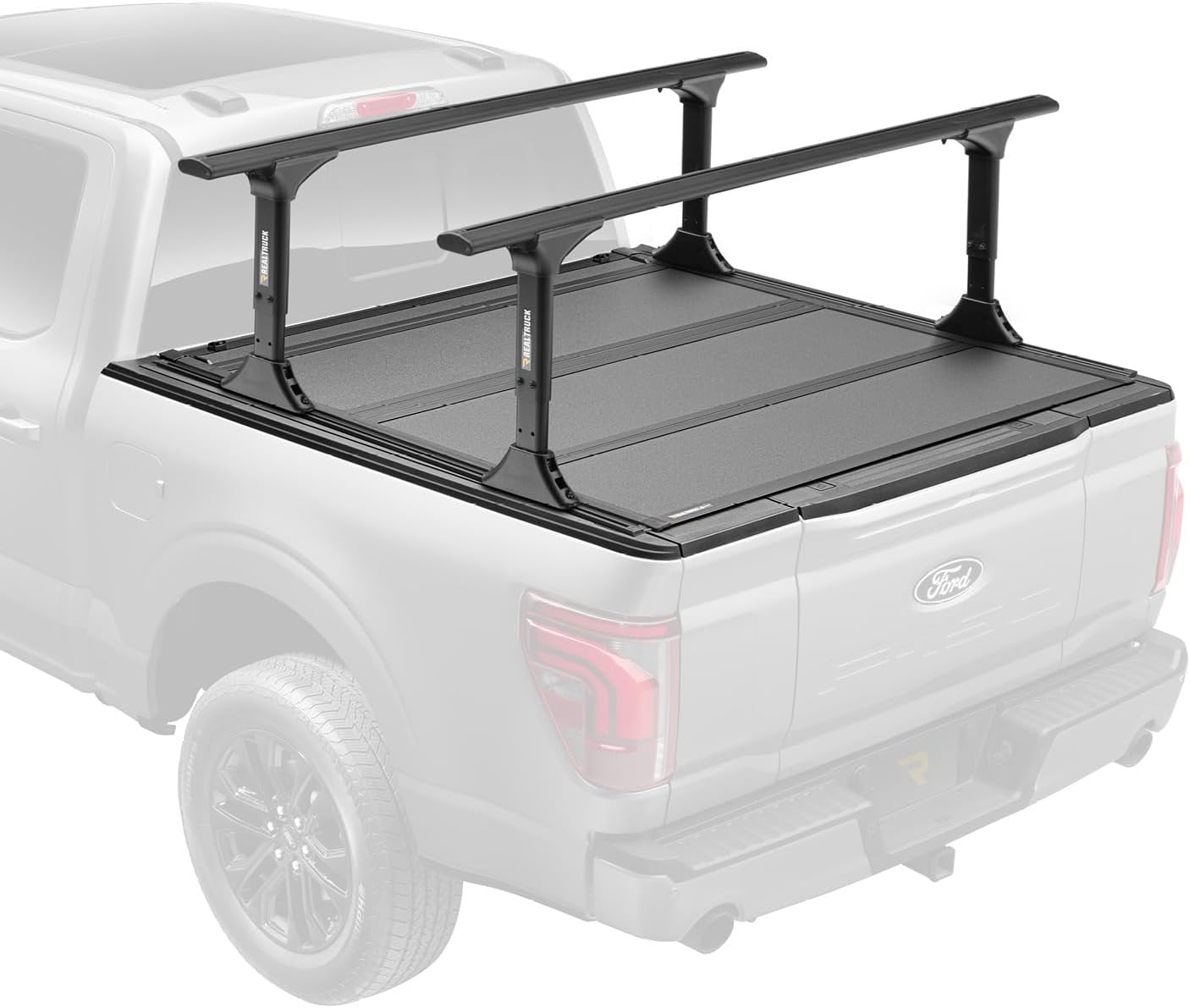 RealTruck BAK MX4 TS Hard Folding Truck Bed Tonneau Cover | 449121TS | Fits 2014-2019 Chevy/GMC Silverado/Sierra 1500/2500/3500 19' LTD/Lgcy 6' 7" Bed (80.4")