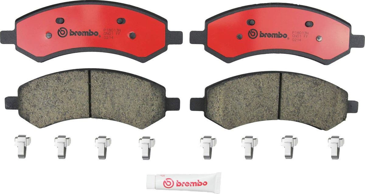 Brembo Chrysler Aspen 20072009 Dakota 20052010 Durango 20072009 Disc Brake Pad Se - P18013N