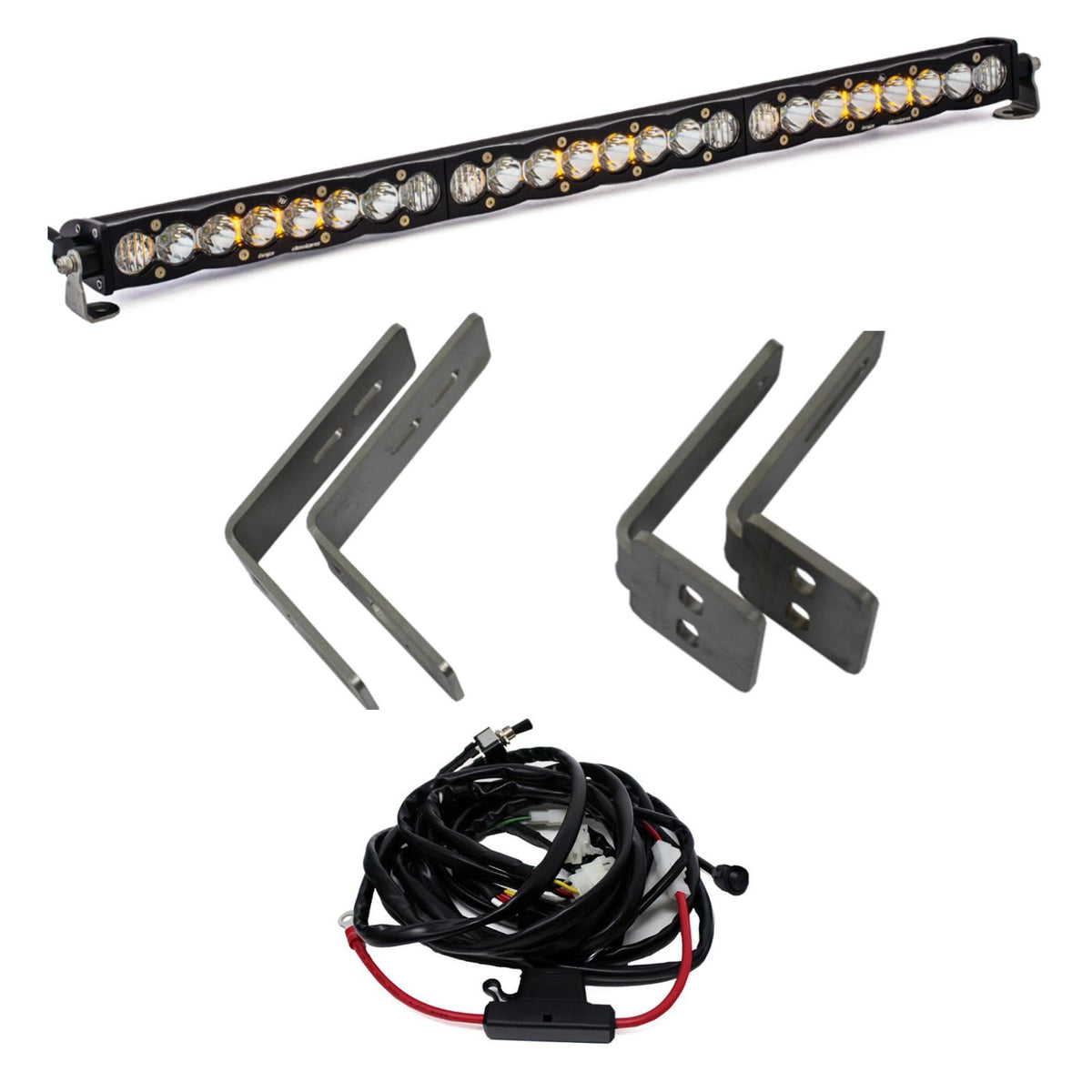 Baja Designs 1116 F250/F350 Super Duty S8 30 Inch Grille Upper Light Kit DRIVING/COMBO/CLEAR - 447792