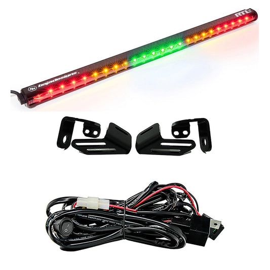 Baja Designs 18 Textron Wildcat Xx Rtl 30 Inch Rear Tail Light Kit GREEN/NO Turn Signal - 447835
