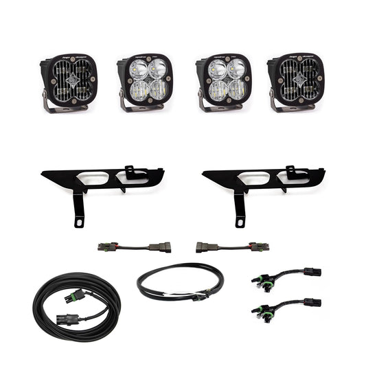 Baja Designs 2122 F150 without Drl(sae Fog Clear Upfitter Wiring)squadron SAE/PRO Fog Pocket Kit - 44-7699UP