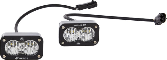 Baja Designs, 547805, LED Light, S2 Sport, Black, Wide Cornering, Pair