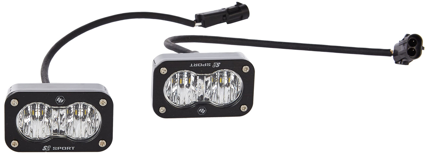 Baja Designs, 547805, LED Light, S2 Sport, Black, Wide Cornering, Pair