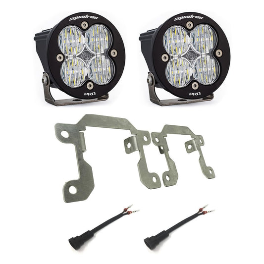 Baja Designs Squadron Pro Fog Pocket KIT19C Ranger(wide Cornering;clear) - 447608
