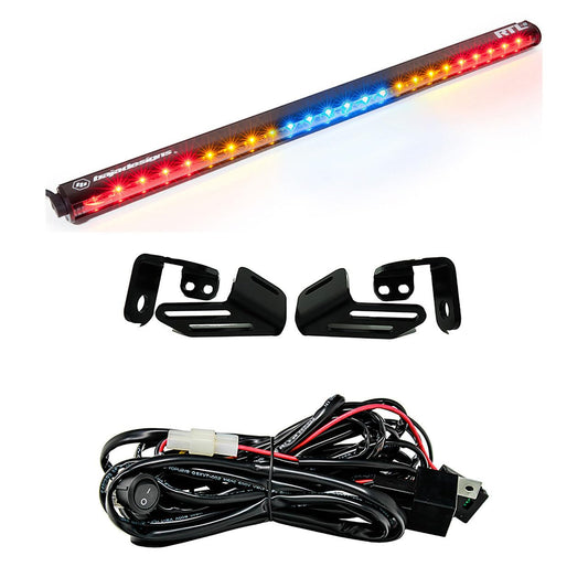 Baja Designs Xx Rtl 30 Inch Rear Tail Light Kit 18 Wildcat Xx BLUE/NO Turn Signal - 447834