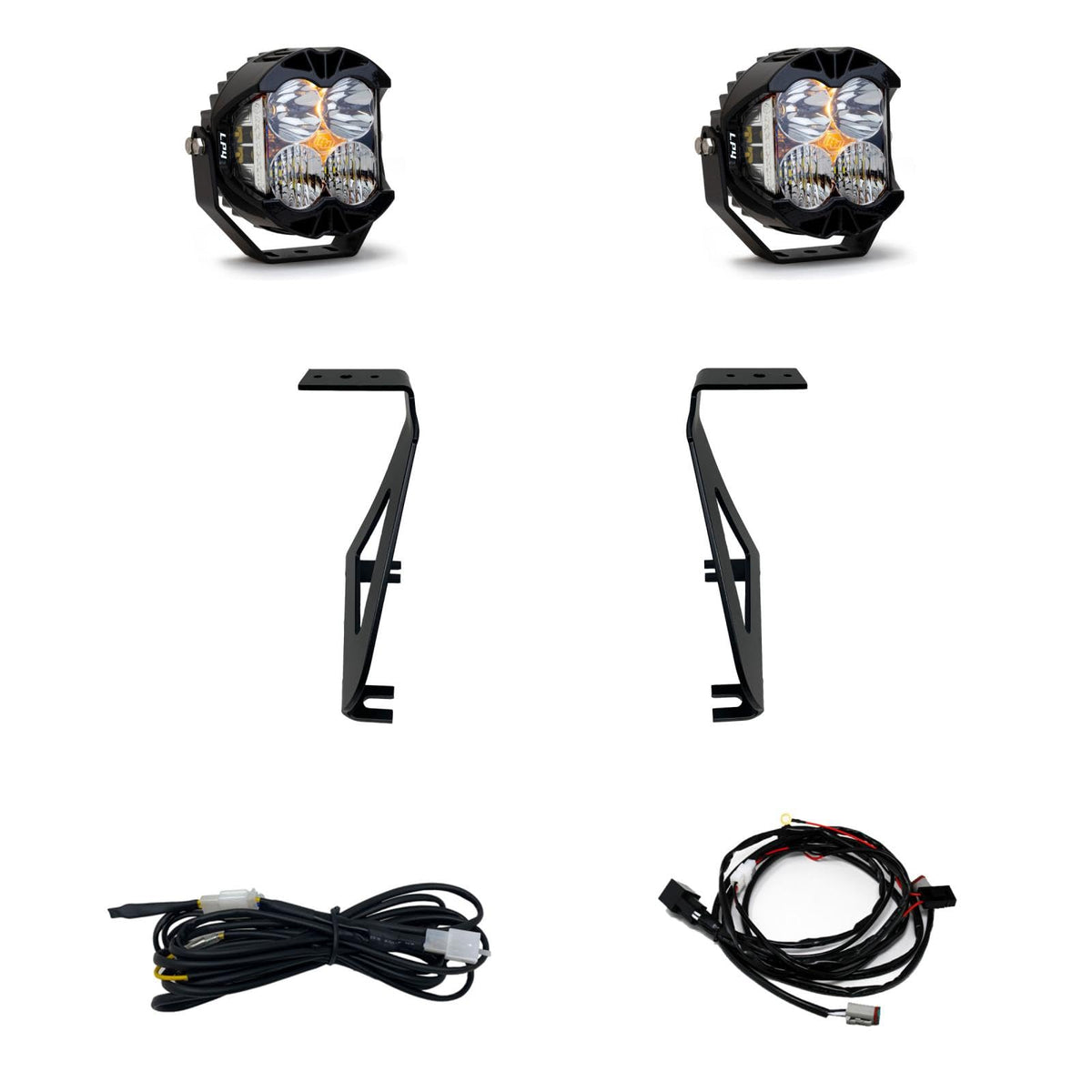 Baja Designs 2123 F150 Raptor LP4 Pro A-Pillar Kit DRIVING/COMBO/CLEAR - 448068